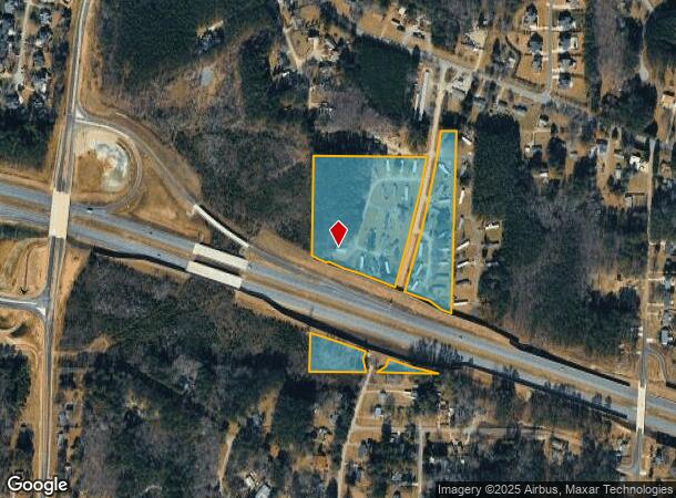  8036 Rhodes Rd, Apex, NC Parcel Map