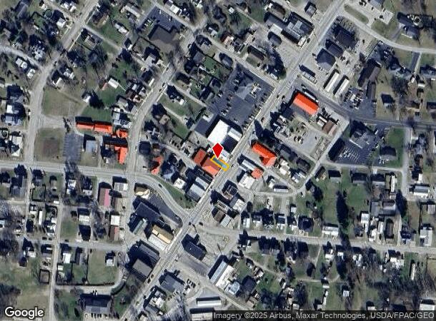 107 N Main St, Peebles, OH Parcel Map
