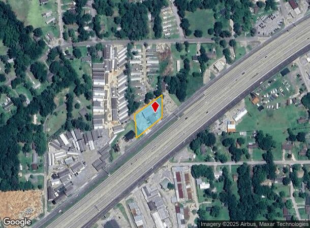 21232 Ih 10, Vidor, TX Parcel Map