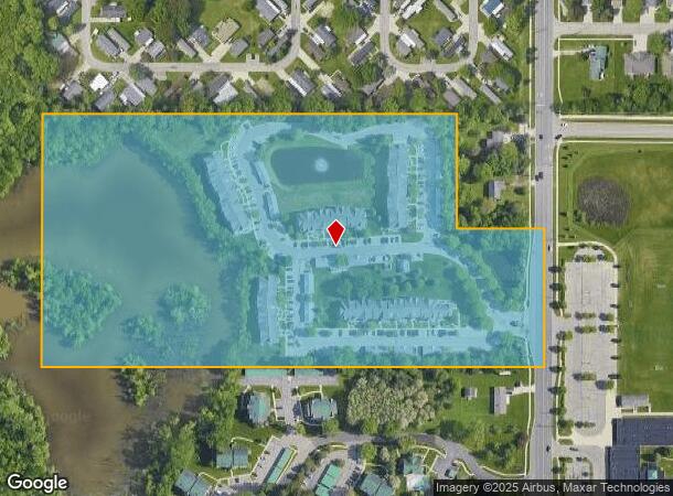  116 S Canal Rd, Lansing, MI Parcel Map