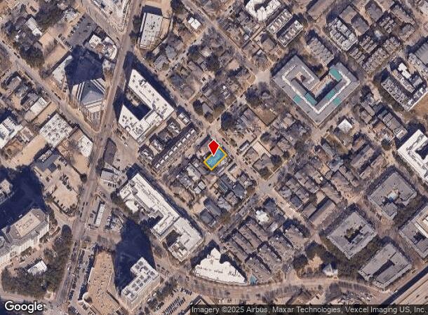  2317 Routh St, Dallas, TX Parcel Map