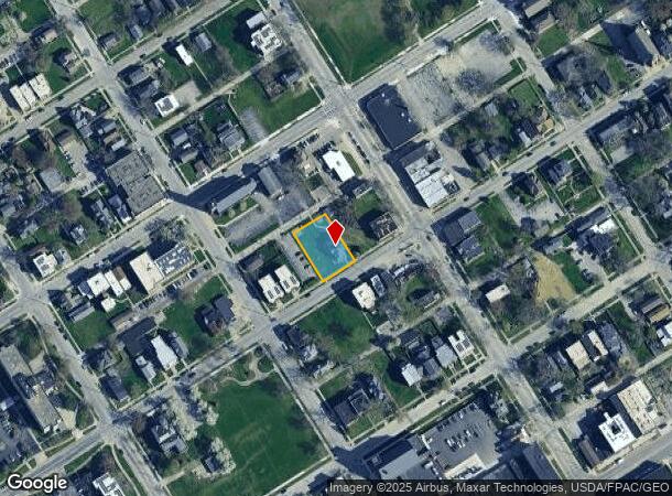 923 N Huron St, Toledo, OH Parcel Map