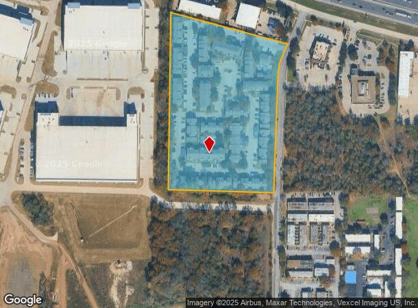 1710 Sam Bass Blvd, Denton, TX Parcel Map