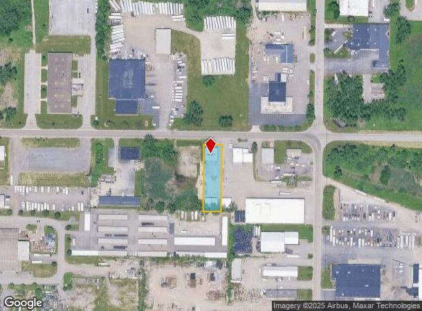 125 N America Dr, Buffalo, NY Parcel Map