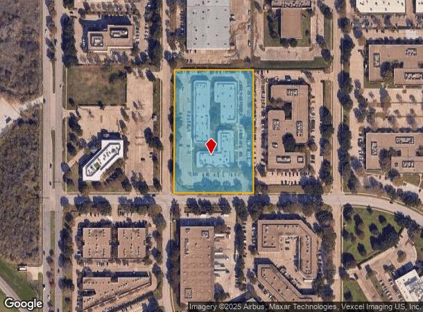  3001 Gateway Dr, Irving, TX Parcel Map