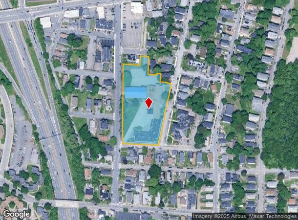 23 Edward St, Worcester, MA Parcel Map