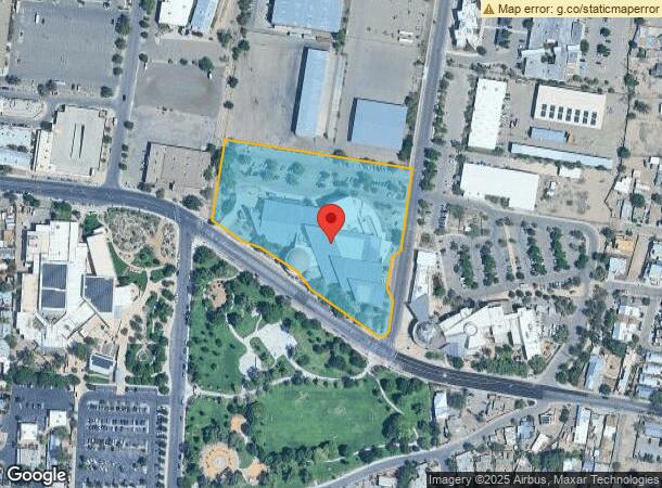  1801 Mountain Rd Nw, Albuquerque, NM Parcel Map