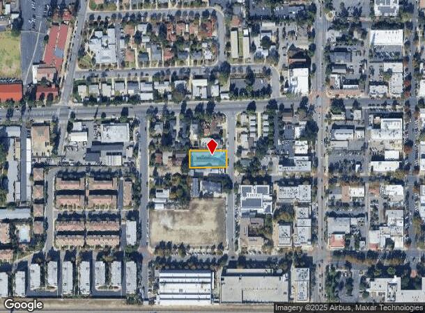  205 Oberlin Ave, Claremont, CA Parcel Map