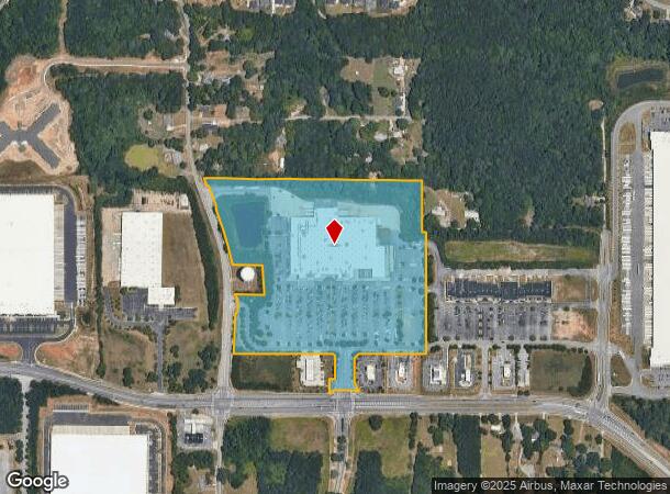  2940 Anvil Block Rd, Ellenwood, GA Parcel Map
