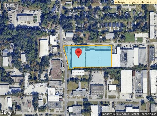  2810 Mercury Rd, Jacksonville, FL Parcel Map