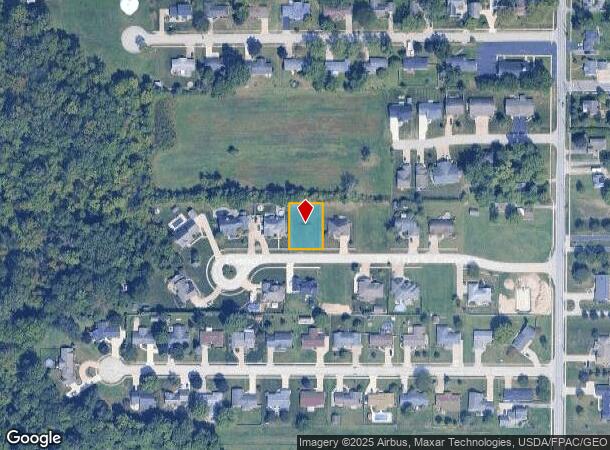  Lynber Ln, Clyde, OH Parcel Map