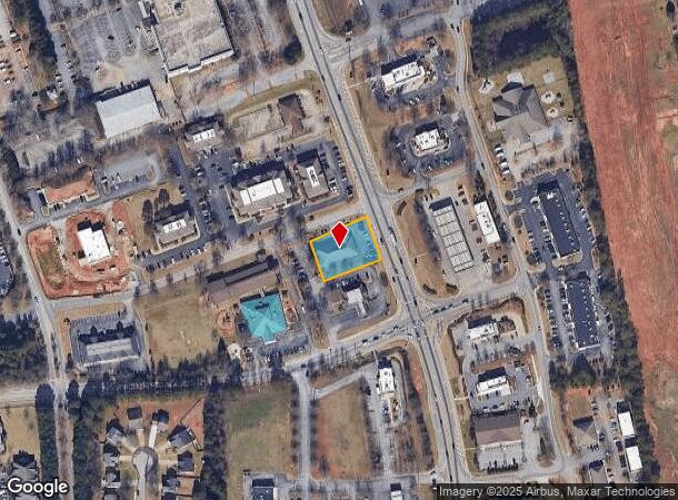 2360 Wall St Se, Conyers, GA Parcel Map