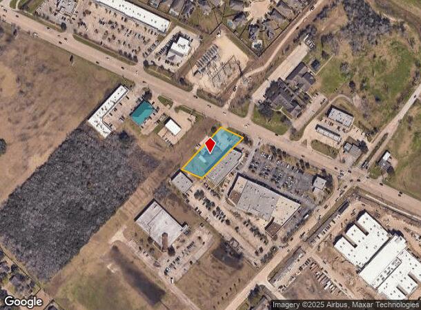 2556 Broadway St, Pearland, TX Parcel Map
