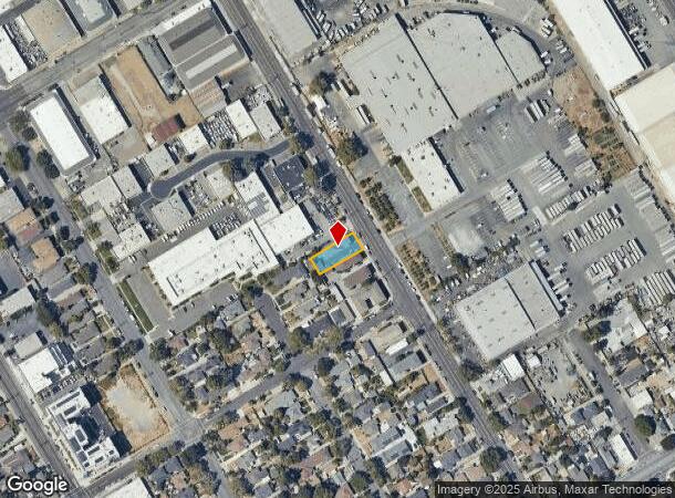  1037 N 7Th St, San Jose, CA Parcel Map