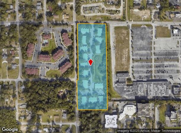  1300 Water Willow Dr, Deland, FL Parcel Map