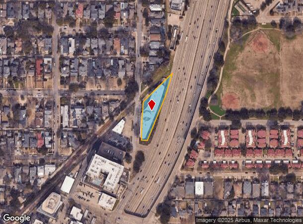  5401 N Central Expy, Dallas, TX Parcel Map