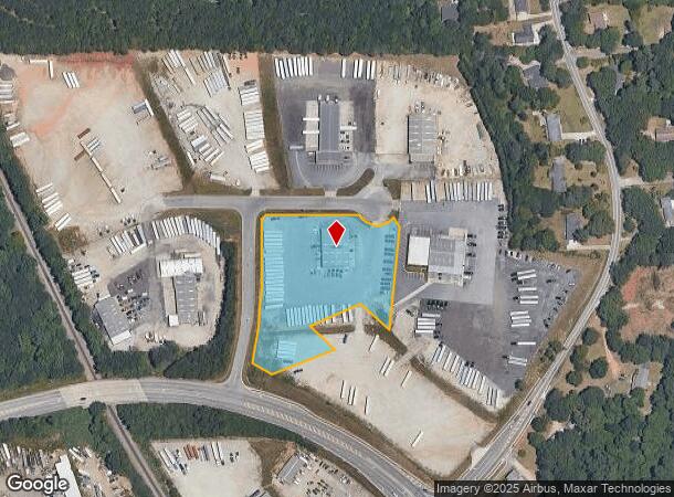 3141 Ellenwood Industrial Dr, Ellenwood, GA Parcel Map