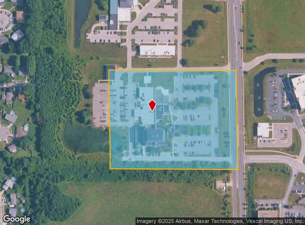  3630 Willowcreek Rd, Portage, IN Parcel Map