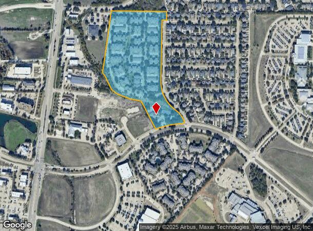 9400 Wade Blvd, Frisco, TX Parcel Map