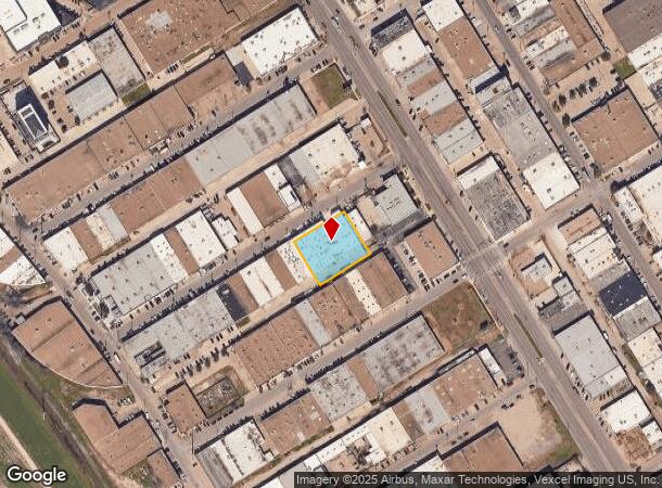  154 Leslie St, Dallas, TX Parcel Map