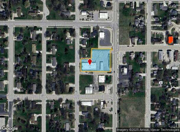  51 S 8Th St, Hilbert, WI Parcel Map