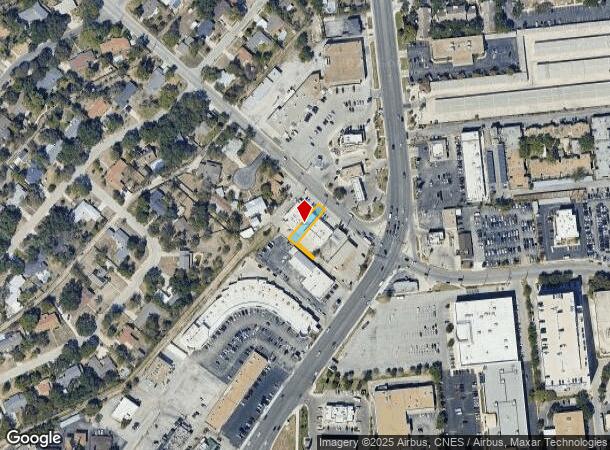  806 Lockhill Selma Rd, San Antonio, TX Parcel Map