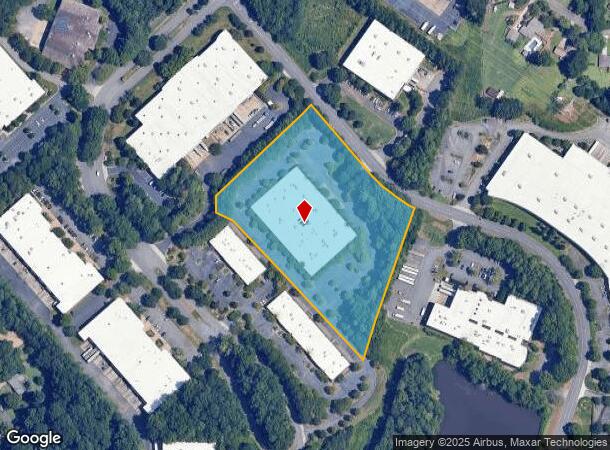 1975 W Oak Cir, Marietta, GA Parcel Map