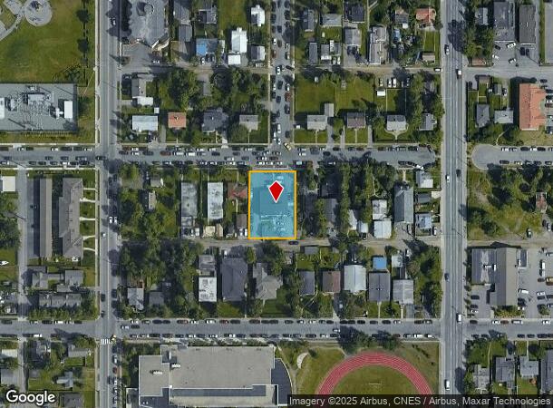 400 W 11Th Ave, Anchorage, AK Parcel Map