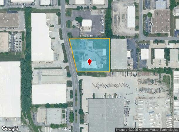  9725 Alden St, Lenexa, KS Parcel Map