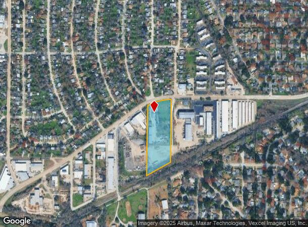  7201 W Vickery Blvd, Benbrook, TX Parcel Map