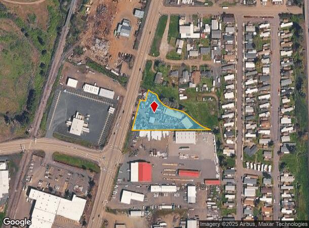 3872 Old Highway 99 S, Roseburg, OR Parcel Map