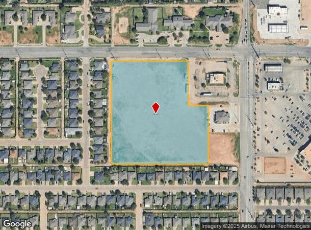  6515 4Th St, Lubbock, TX Parcel Map