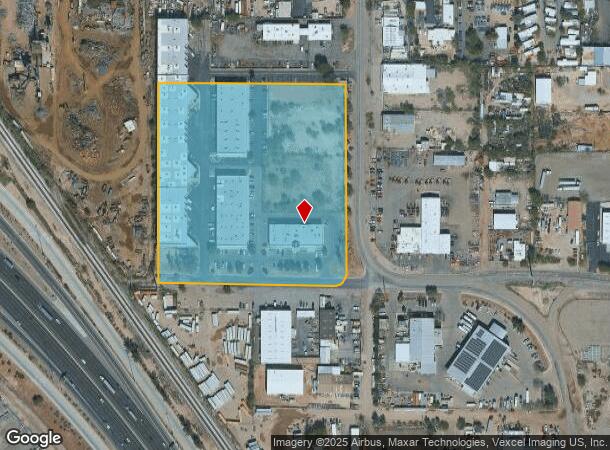 2801 N Flowing Wells Rd, Tucson, AZ Parcel Map