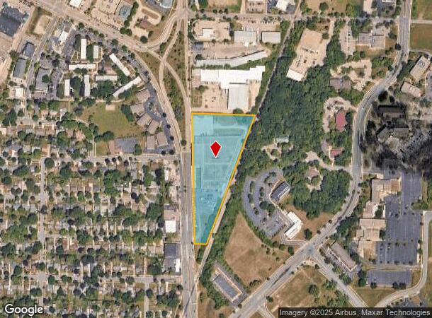 2701 Packers Ave, Madison, WI Parcel Map