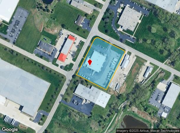  3333 Commodity Ln, Green Bay, WI Parcel Map