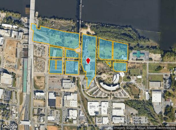 1115 E 2Nd St, Little Rock, AR Parcel Map