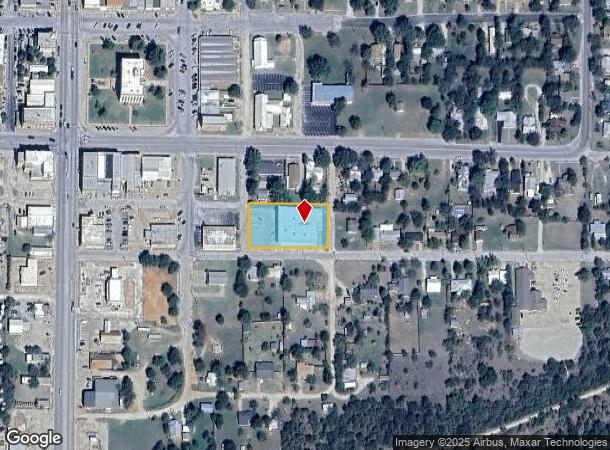  201 S East St, Jacksboro, TX Parcel Map