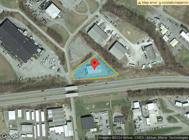  228 Industrial Park Rd, Bluefield, VA Parcel Map