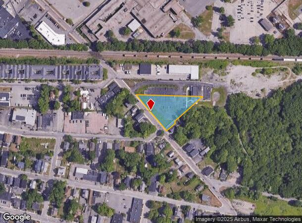  40 Forest St, Attleboro, MA Parcel Map