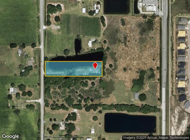  2845 Old Hickory Tree Rd, Saint Cloud, FL Parcel Map