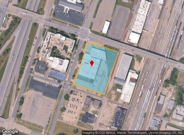  616 Se Jefferson St, Topeka, KS Parcel Map