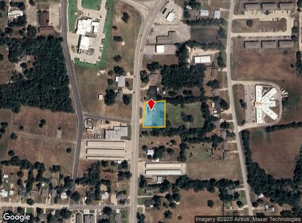  1124 Church St, Sulphur Springs, TX Parcel Map