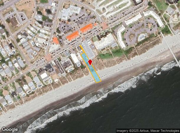  1120 Ocean Blvd, Isle Of Palms, SC Parcel Map