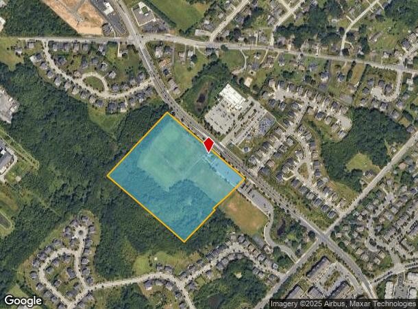 Cross Rd, MD Parcel Map