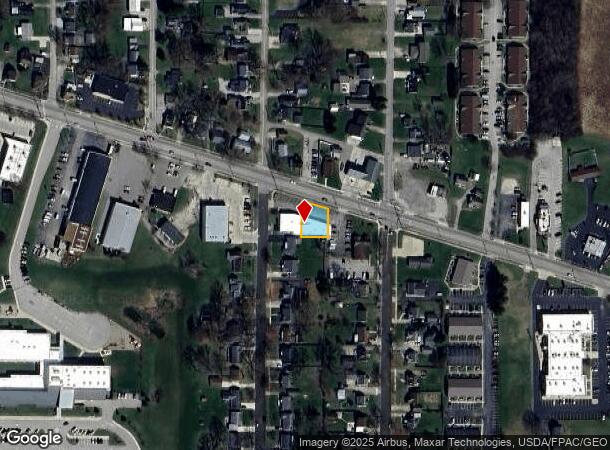  1011 E Main St, Ashland, OH Parcel Map