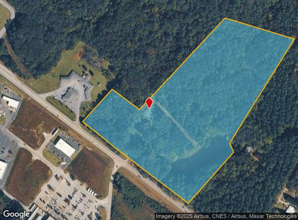 2675 Ridge Rd, Hartwell, GA Parcel Map