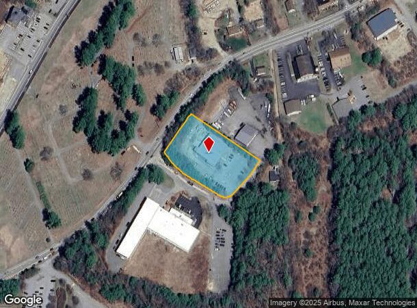 21 W Main St, Spencer, MA Parcel Map