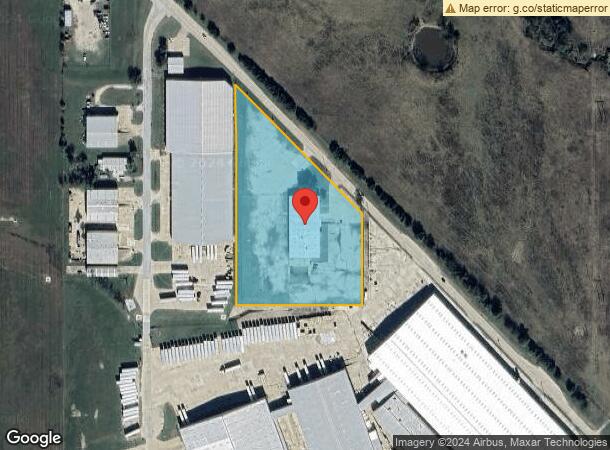  2000 Airport Rd, Terrell, TX Parcel Map