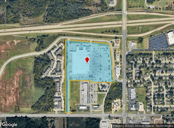  6310 S Elm Pl S, Broken Arrow, OK Parcel Map