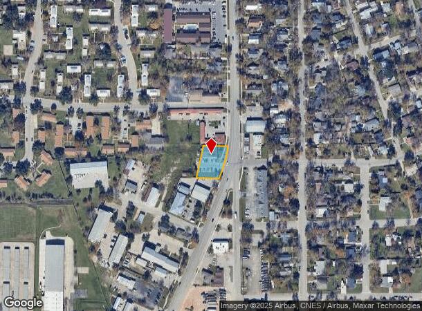 1910 S Austin Ave, Georgetown, TX Parcel Map